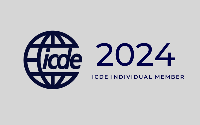 ICDE Members' Badge and Logo ICDE