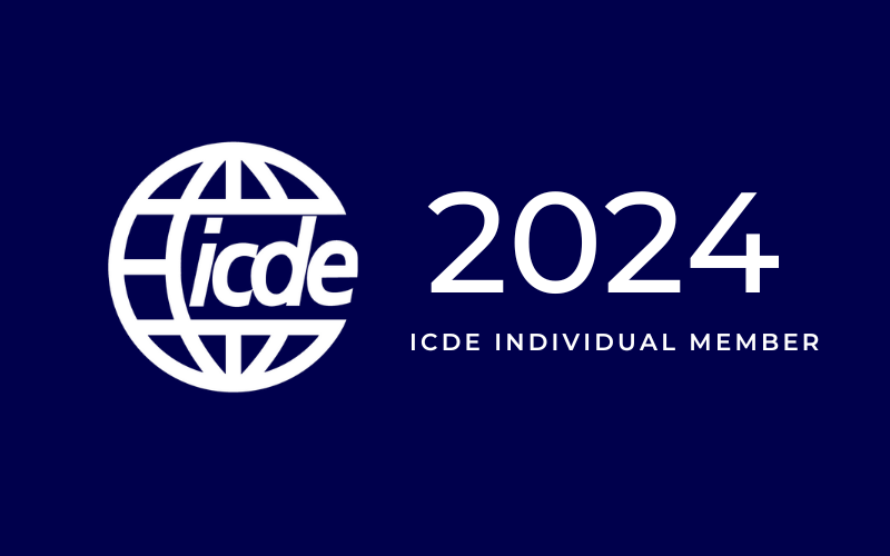 ICDE Members' Badge and Logo ICDE